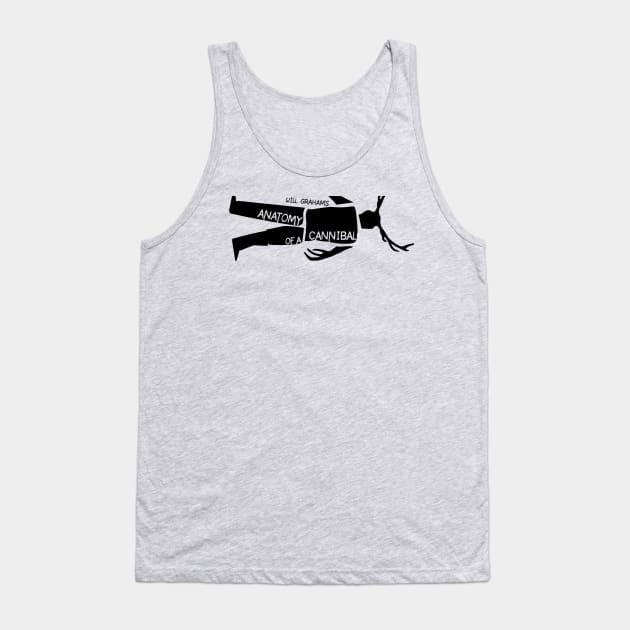 Anatomy Of A Cannibal Tank Top by a_man_oxford